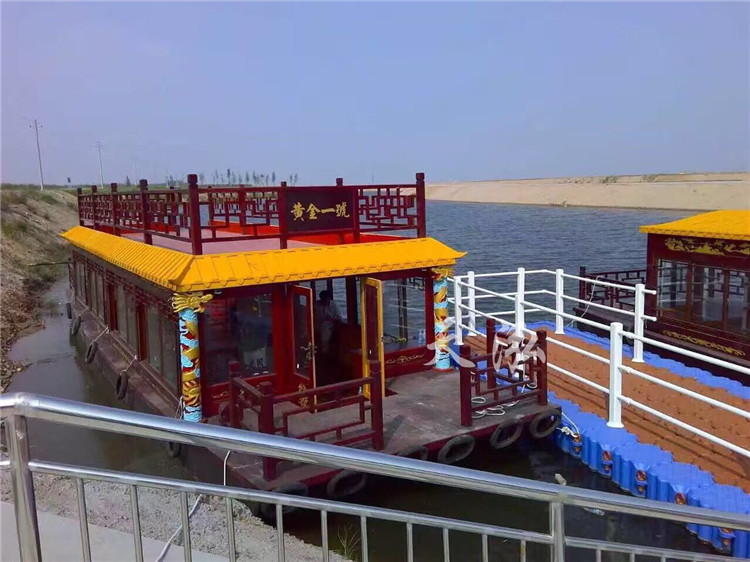 雙層畫舫船th004