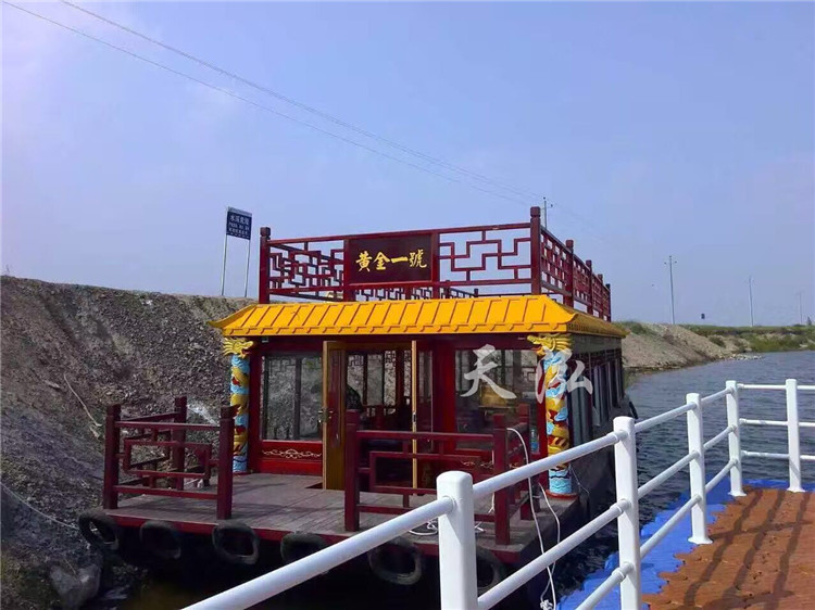 雙層畫舫船th004