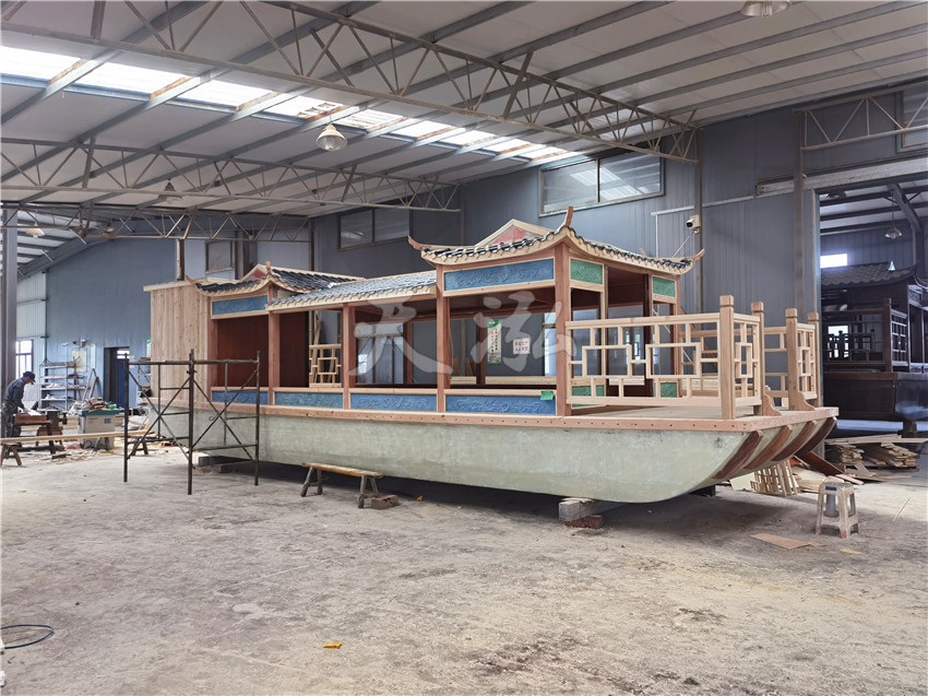 12米畫(huà)舫帶雅馬哈